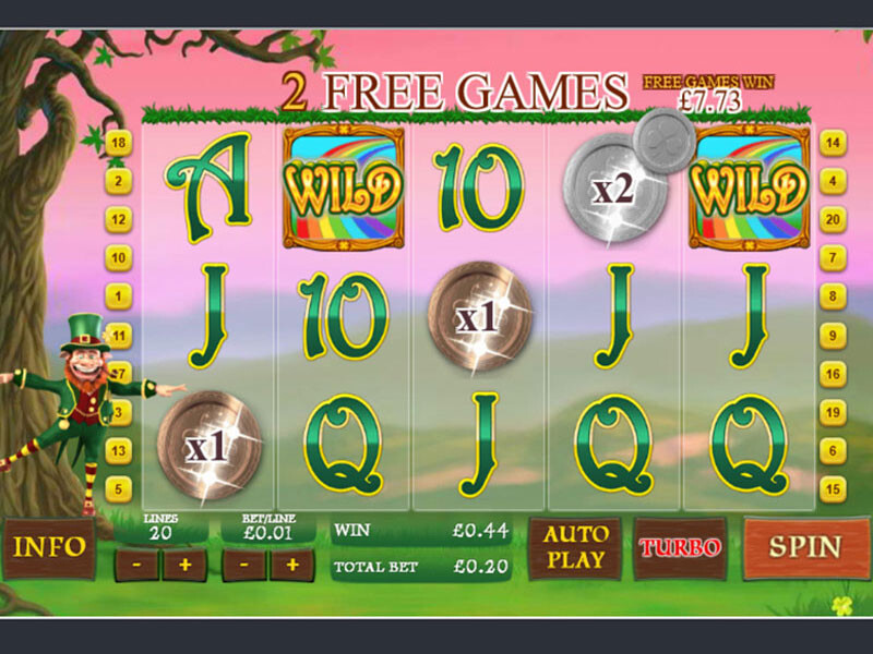 Der Spielautomat Plenty O'Fortune Slot im Großen und Ganzen